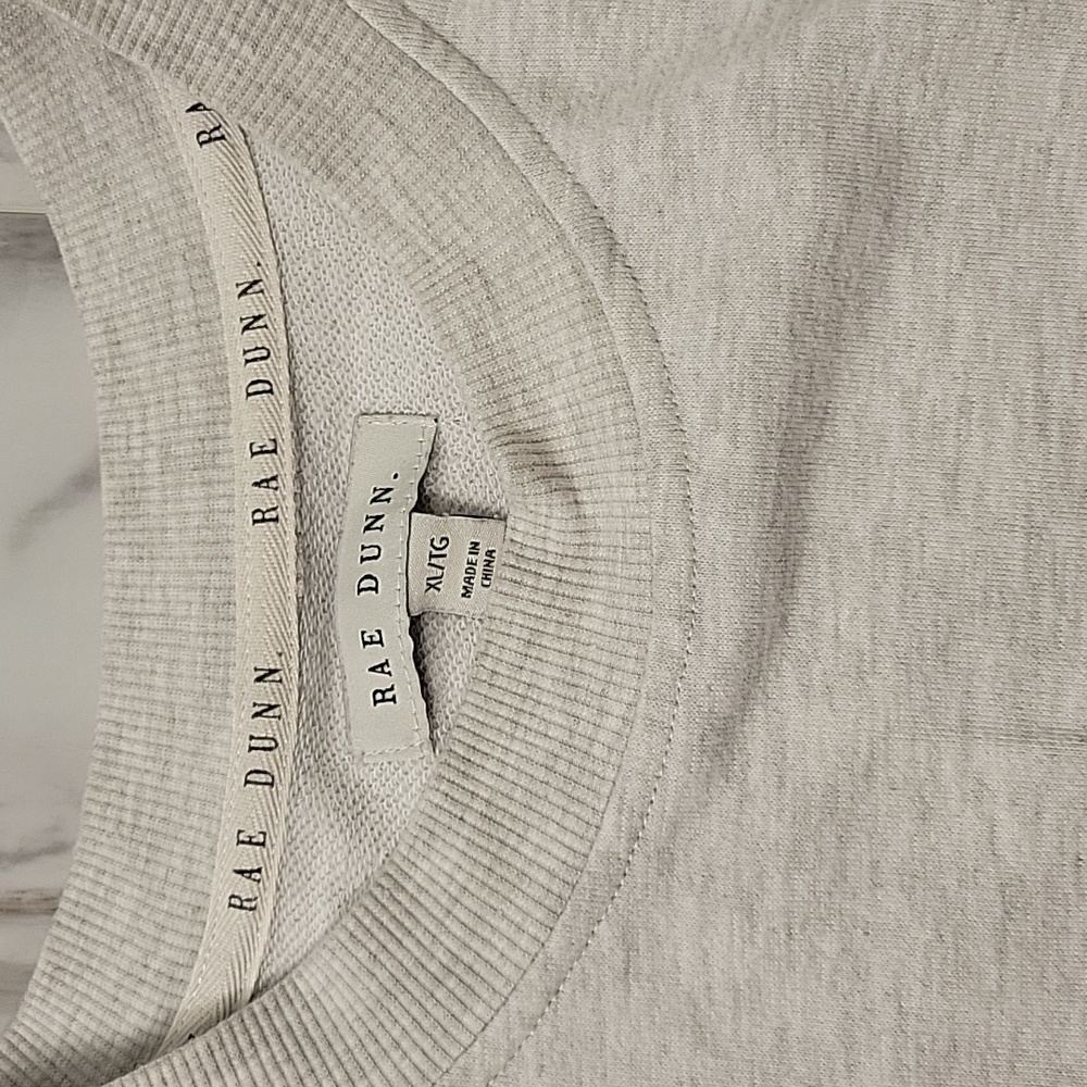 Rae Dunn Light Sweatshirt - Picture 2 of 3